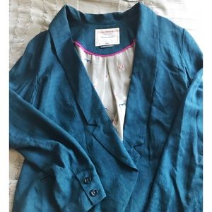 Anthro  Blazer with Llama Lining